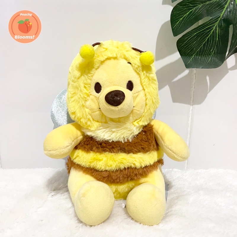 Boneka pooh kostum lebah + biaya admin