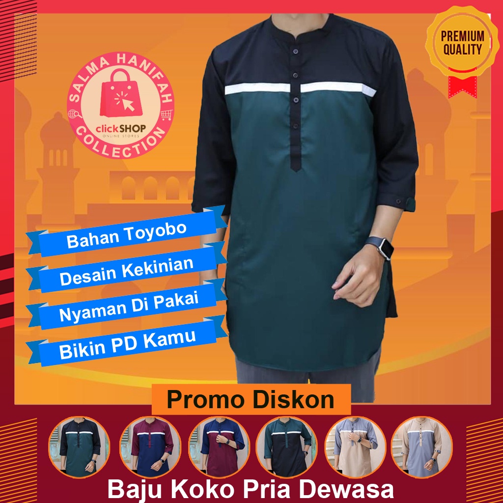 Fashion Pakaian Busana Kemeja Kmeja Baju Kaos Atasan Gamis Jas Jubah Koko Coco Sholat Kurta Qurta Ba