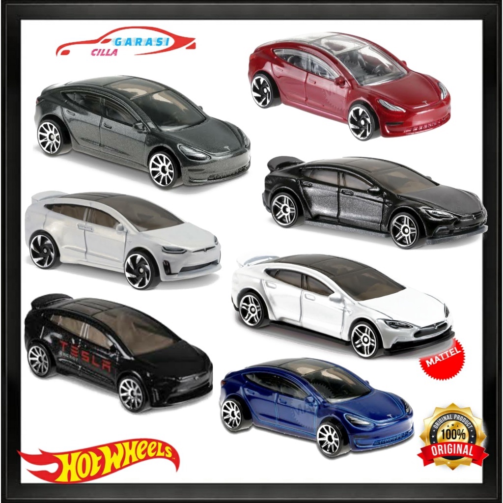 Hotwheels Hot Wheels Tesla Model S Model X Model 3 Hot Wheels