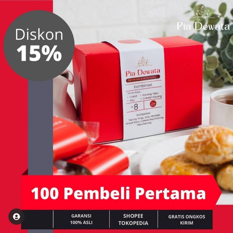 

PIA DEWATA - KUE KERING BAKPIA BALI - OLEH OLEH KHAS BALI PROMO