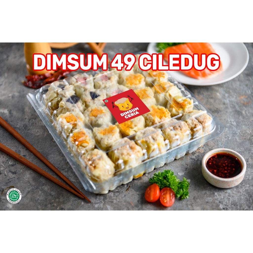 

DIMSUM CERIA 100pcs/ HALAL/ FROZEN FOOD