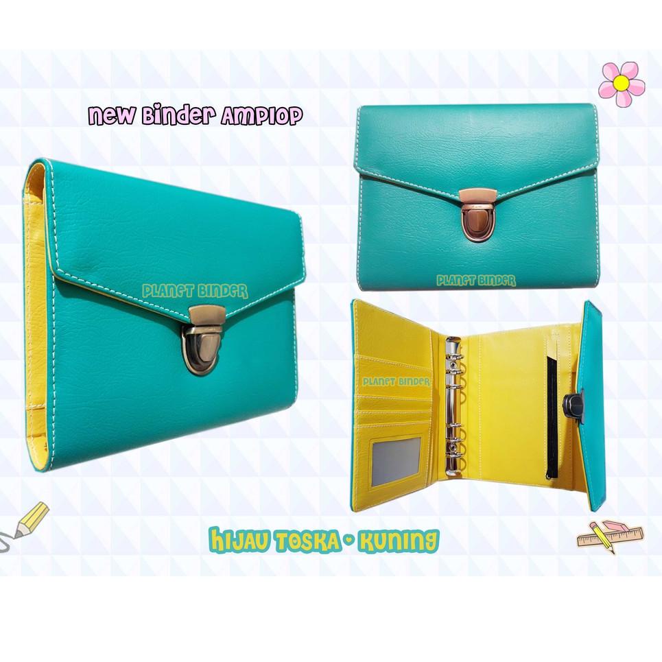 

stbb138 Binder POLOS Amplop Kombinasi Kertas Pembatas B5 A5 A6 26 20 6 Ring Produk Ori