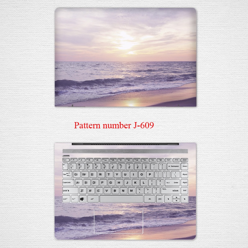 Computer Stickers Computer Laptop Skin Vinyl 2 Sides Laptop Skin for 11/12/13/14/15/17 Inch UniversaLenovo Zhaoyang E4-arr E5-iil Notebook Film E41-55 E40-70 E53-80 Computer Sticker K4e-imll Shell Protective Film Wei 6-15itl / 14are Decorative Accessories