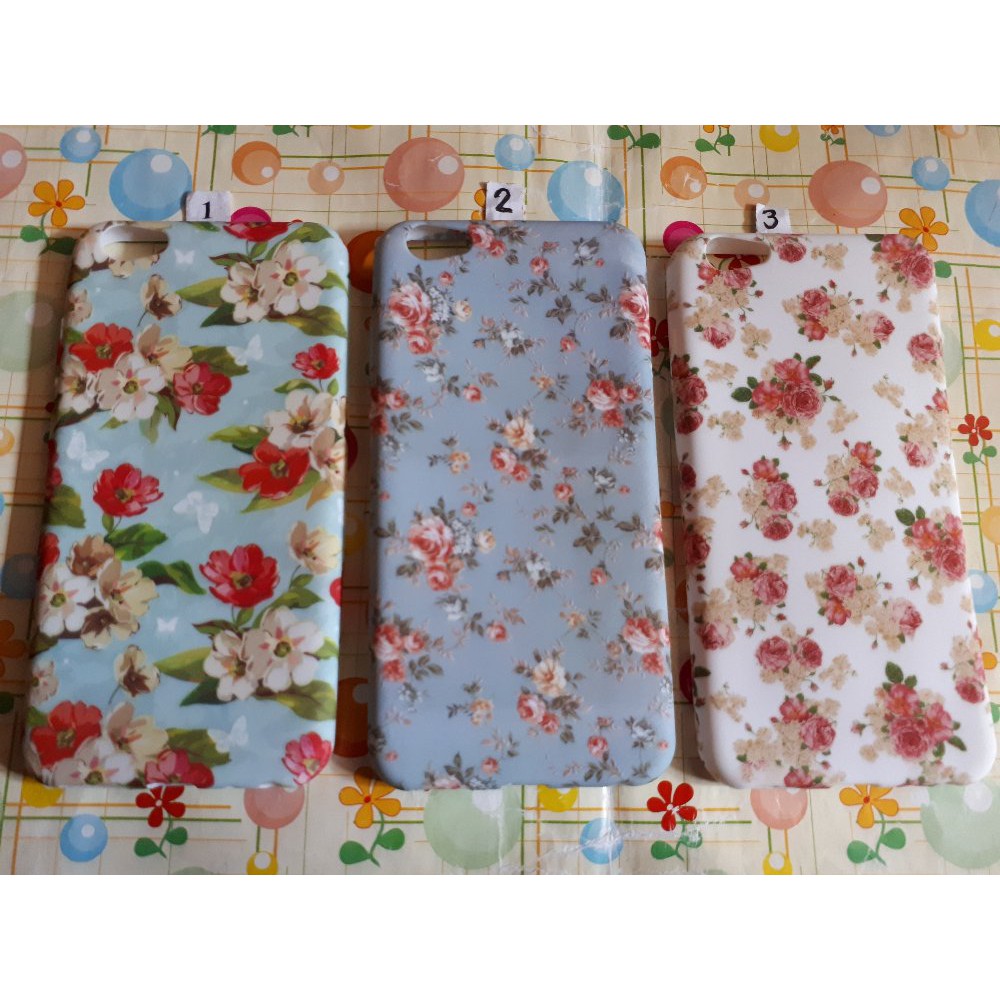 Softcase Case Motif Bunga For Vivo V5