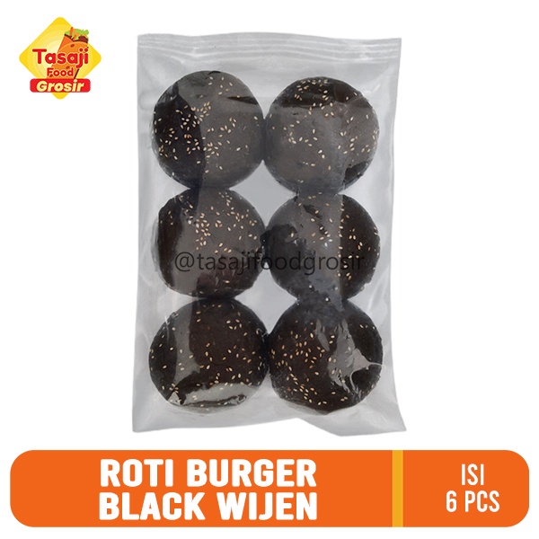

Roti Burger Black Wijen Isi 6 PCS