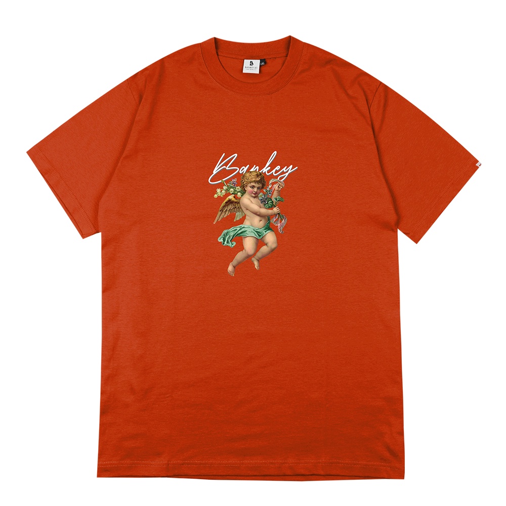Bankey Quotes T-Shirt - Kaos Kata-kata Cupid Red Brick