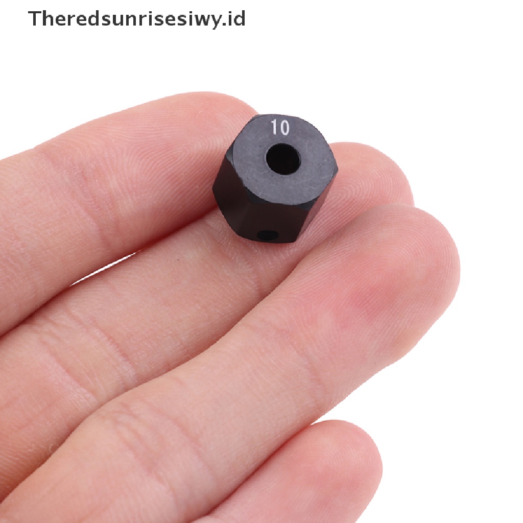 (Theredsunrisesiwy.Id) 4pcs Adapter Hex Hub Roda 12mm Untuk Mobil Sport Rc Hsp 1 / 10 Skala 8 9 10mm