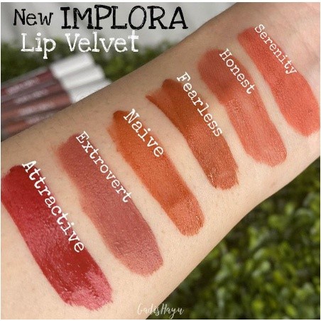 BELLA - [ IMPLORA ] LIP VELVET MATTE CREAM | SMOOTH &amp; LIGHT ORIGINAL