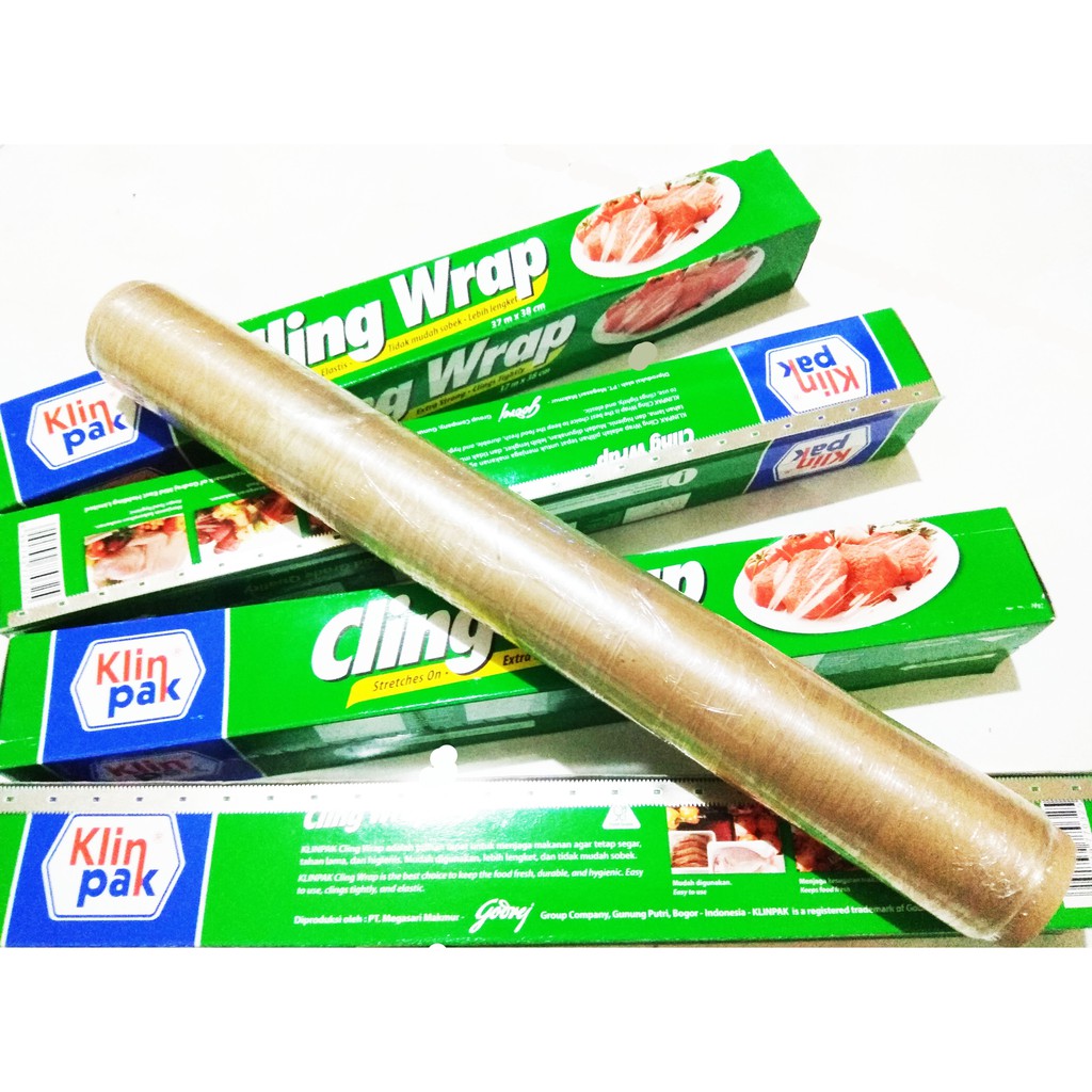 Klin pak Cling Wrap Plastik Pembungkus Makanan  Shopee 