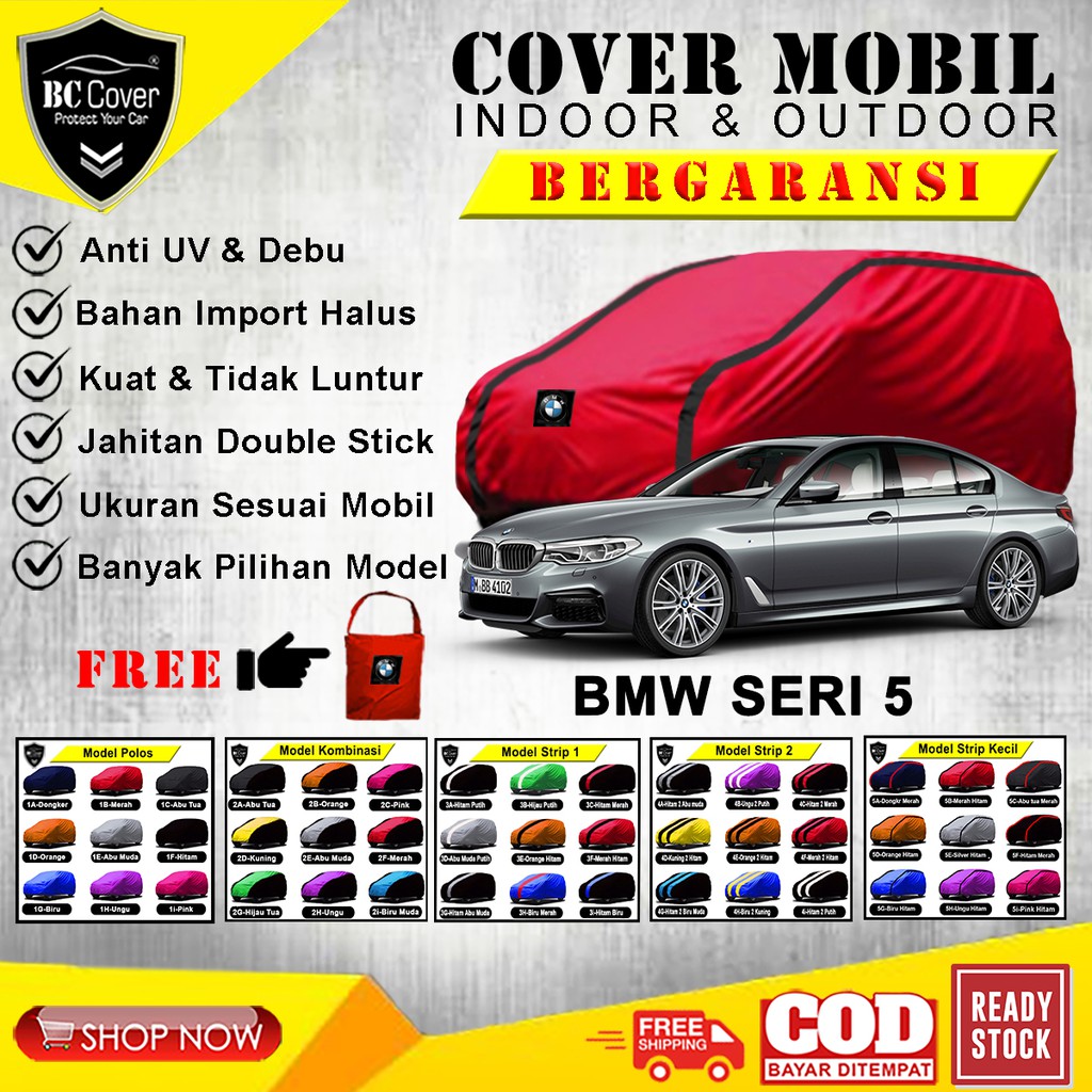 Body Cover Mobil BMW E39 Seri 5 / Sarung Mobil BMW E39 / Selimut Mantel Pelindung Jas Mantol Kerudung Tutup Penutup BMW Seri 5 E39 Outdoor