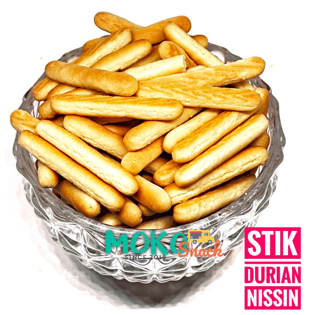 

Snack Cemilan Stik Durian Nissin 1 kg