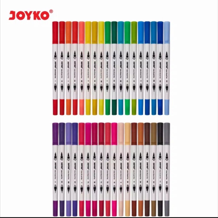 

Menakjubkan Pena Gel Kuas Color Brush Pen Joyko Set 36 Warna Clp-39 Sale!!!