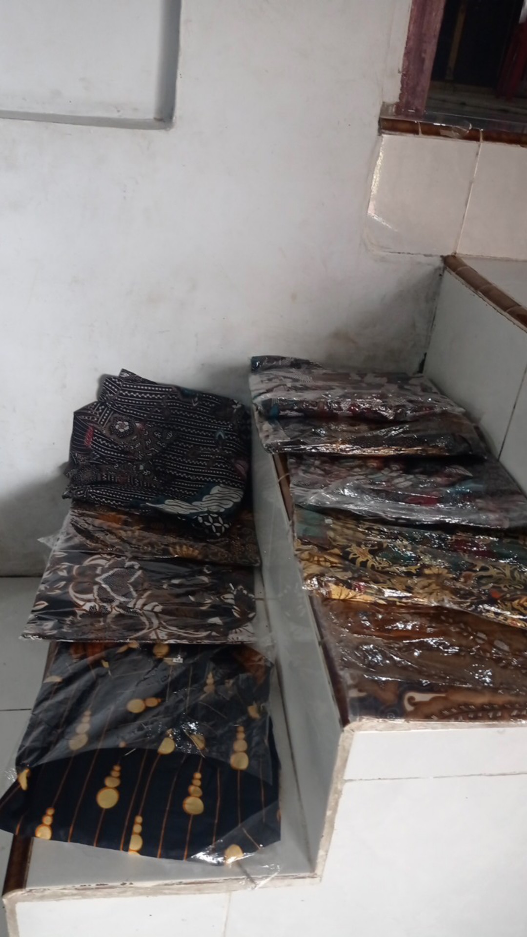 Kemeja Batik Jumbo 4l-5l Atasan Baju Hem Pria Big Size Seragam Batik Ndr Ab
