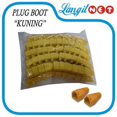 PLUG BOOT STANDART WARNA KUNING ISI 100PCS