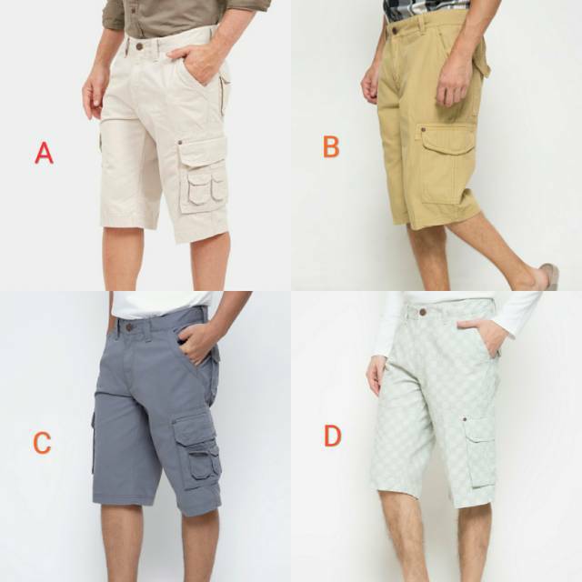 Emba Celana Cargo Pendek Pria