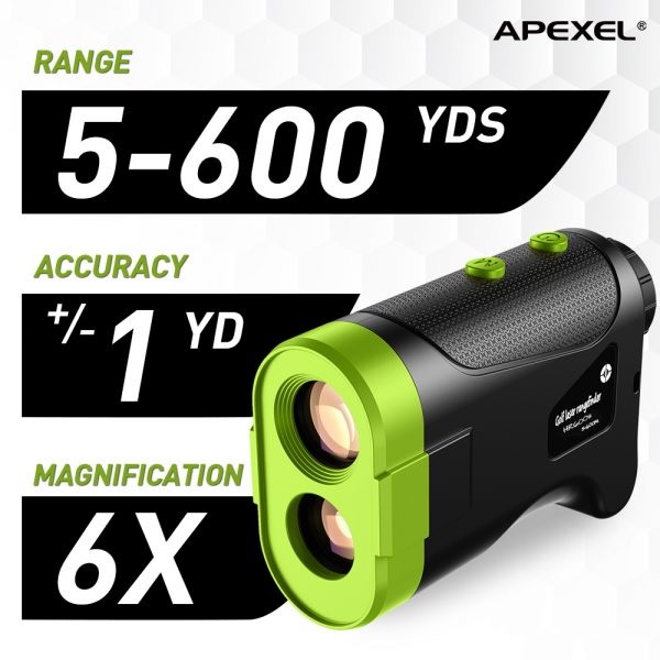 APEXEL LRM600 - Laser Rangefinder 600 Yards - Teleskop Profesional