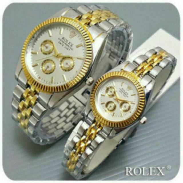 JAM TANGAN COUPLE ( ROLEX RT )