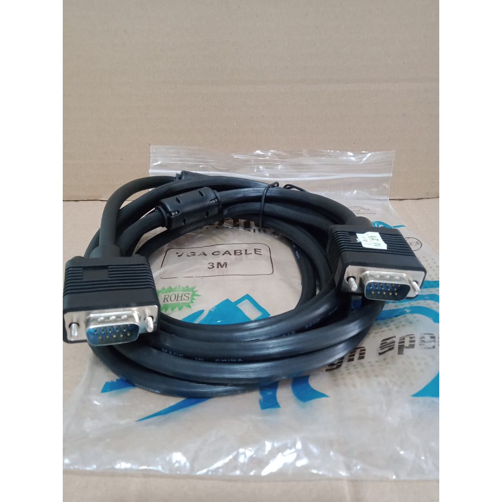 Kabel VGA 3 Meter Male To Male