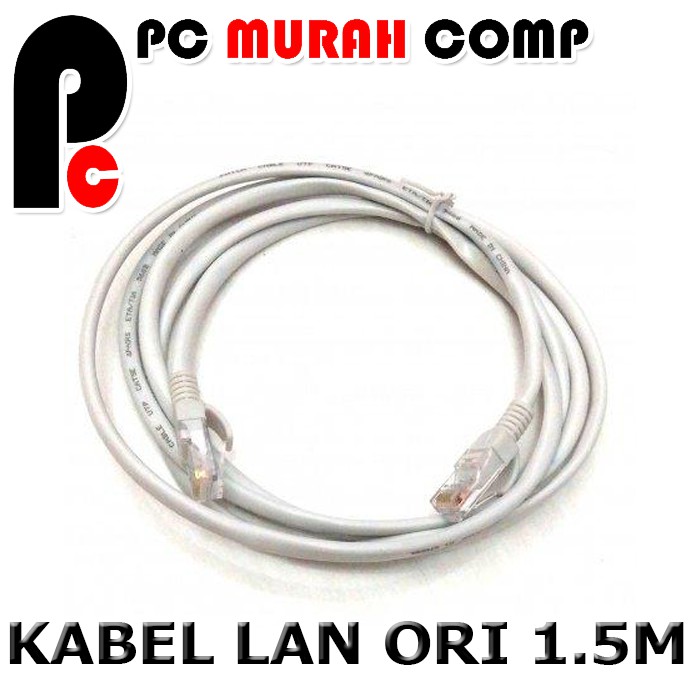 KABEL LAN ORI KOREA CATE 5E PJ45 1.5M