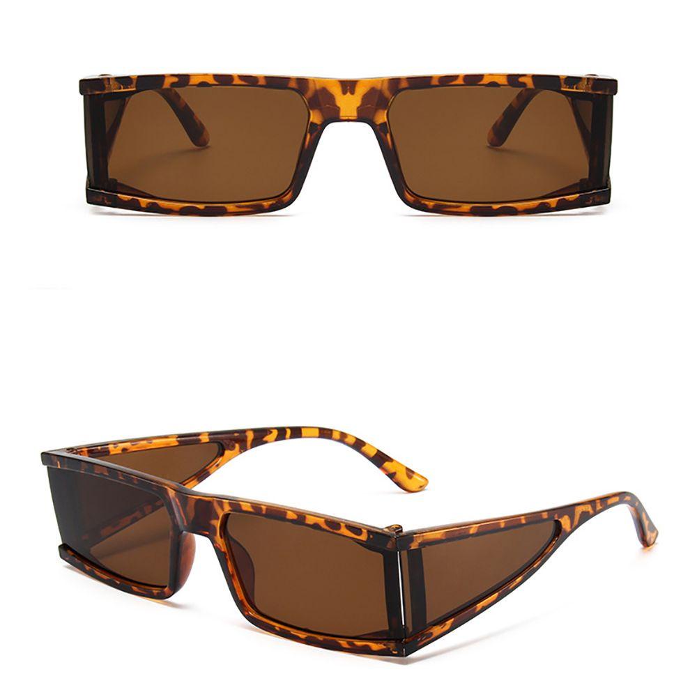 Mxbeauty Kacamata Hitam Kotak Keren Hip Hop Korea Perempuan Klasik Vintage Women Glasses