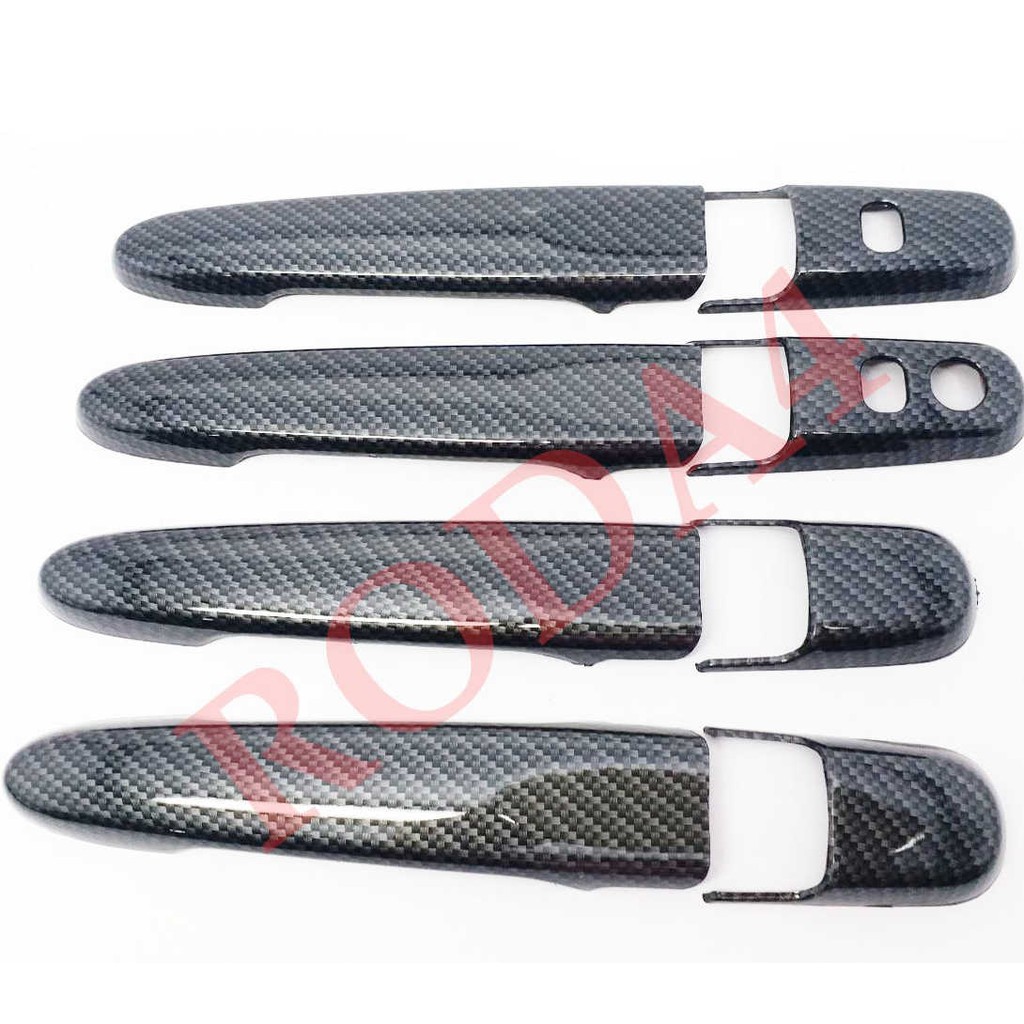 Cover Handle Pegangan Pintu Great New Xenia 2019 CARBON