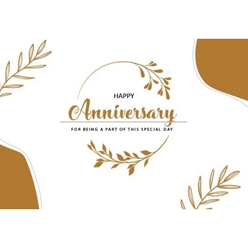 Kartu ucapan ulang tahun, anniversary, best wishes free printed quote by request