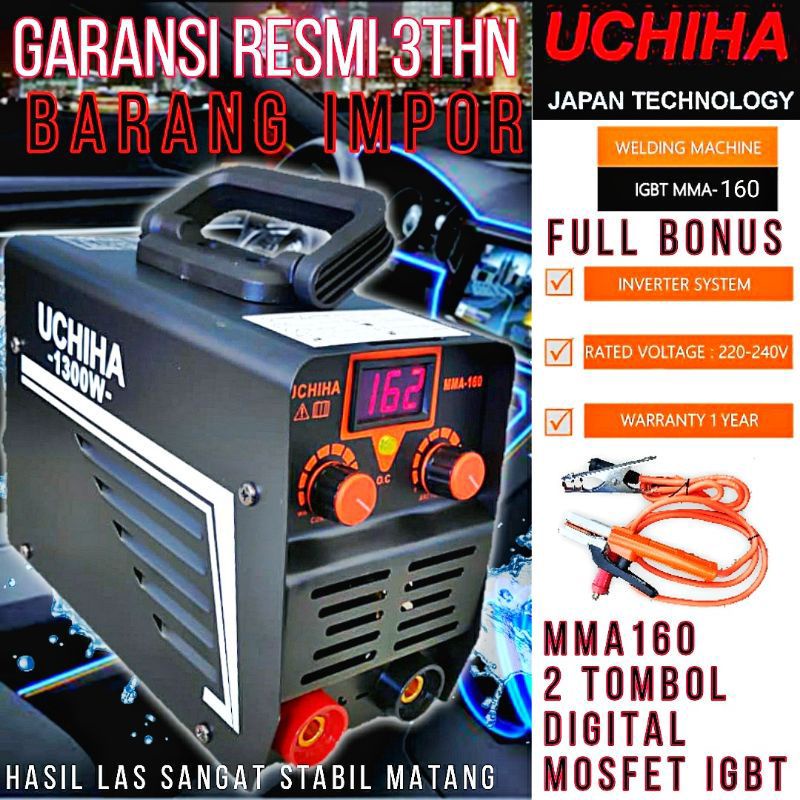 Mesin Las Listrik Uchiha Ap Welding 160a 250a