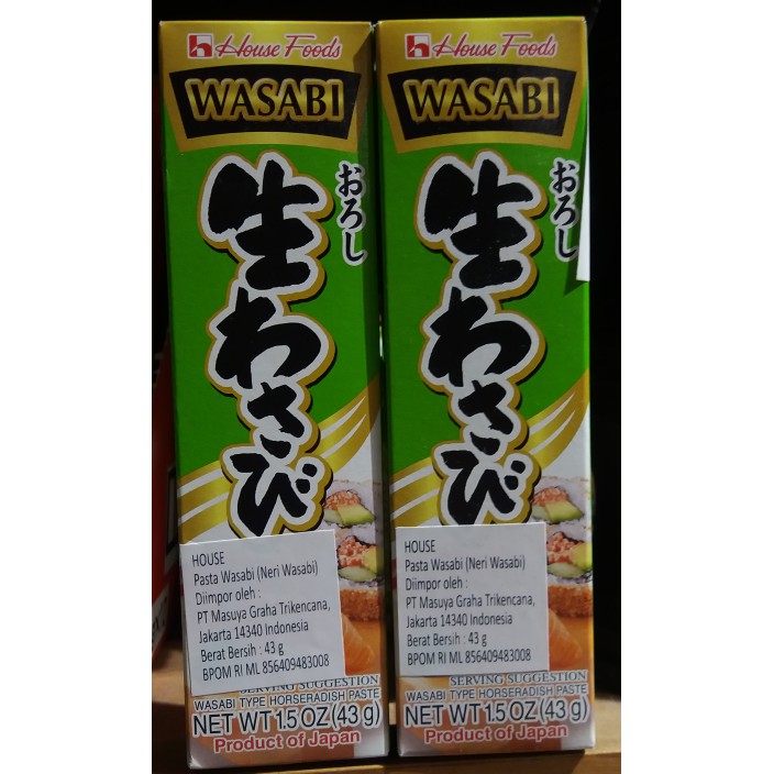 

House Food Neri Wasabi 43Gr