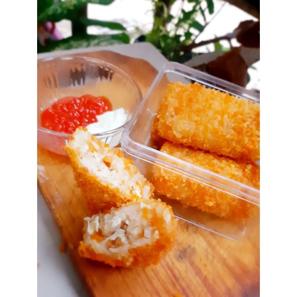 

Risolez_doang sayuran ayam suwir (mentah)