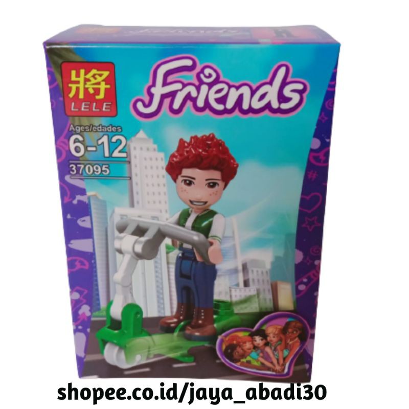 MAINAN LEGO BRICK GAME FRIENDS SCOOTER / SKUTER LALA PO (LELE) 37095