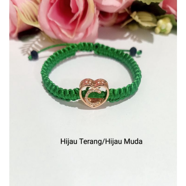 Gelang Tali Huruf Xuping Love
