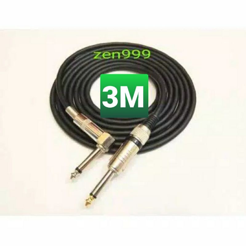 kabel gitar/kabel gitar Jack L to lurus canare