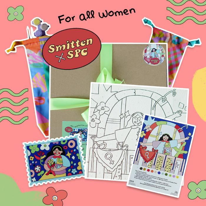 

Paint By Number Kit | Sunday Paint Club X Smitten By Pattern Murah Meriah Ready