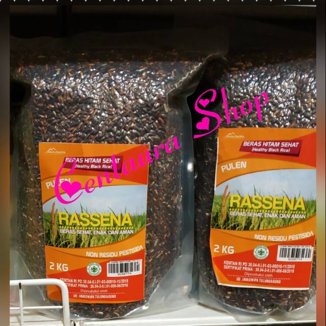 

Rasena Beras Hitam Pulen Tanpa Pestisida 2000gr