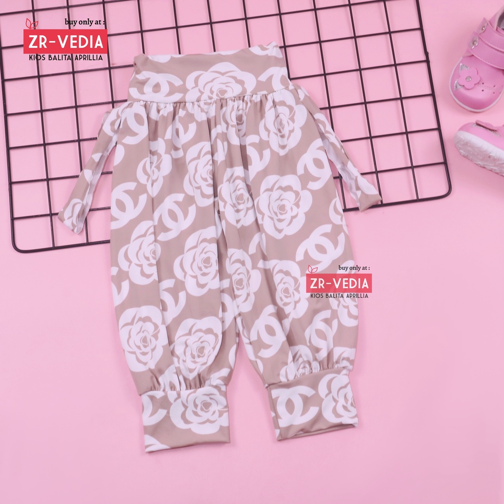 Aladin Carlissa 3-4 Tahun / Celana Anak Perempuan Motif Murah Panjang Bahan Adem Harian Variatif