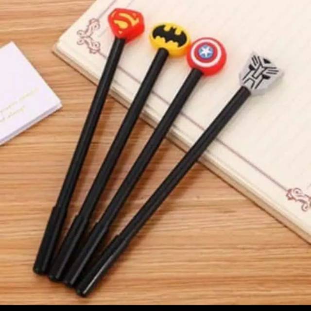 

Pulpen berkarakter superhiro