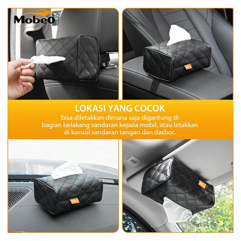 Mobeo Kotak Tissue Mobil PU Universal