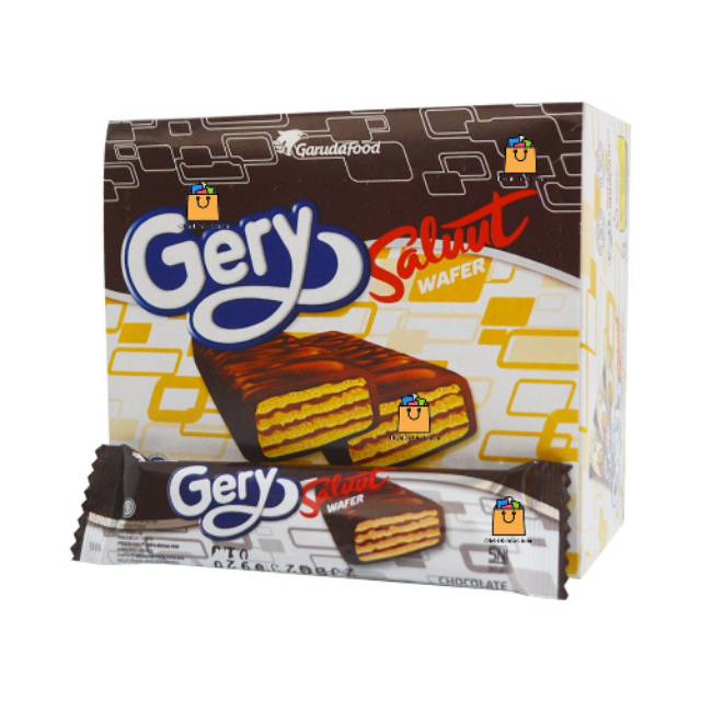 

Gery Saluut Wafer Chocolate Box (Isi 24pcs @7.5gr) Salut - grosir