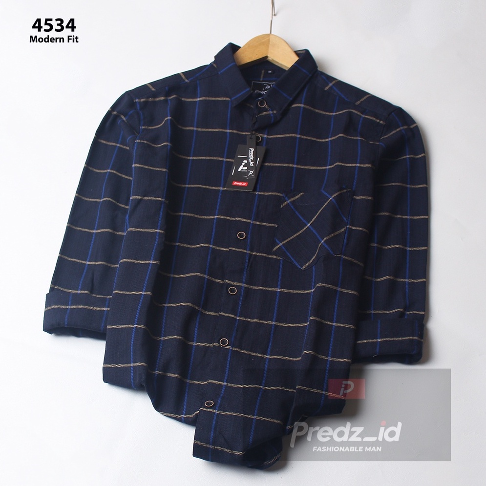 Kemeja Flanel Pria Lengan Panjang Kemeja Flanel Lengan Panjang Pria