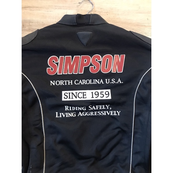 SIMPSON RACING JACKET WITH PROTECTOR