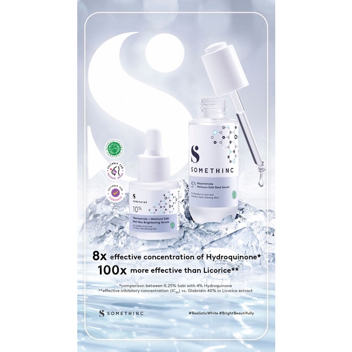 [PROMO SPESIAL] BPOM SOMETHINC 5% Niacinamide + Moisture Sabi Beet Serum 20ml 40ml 100% ORIGINAL