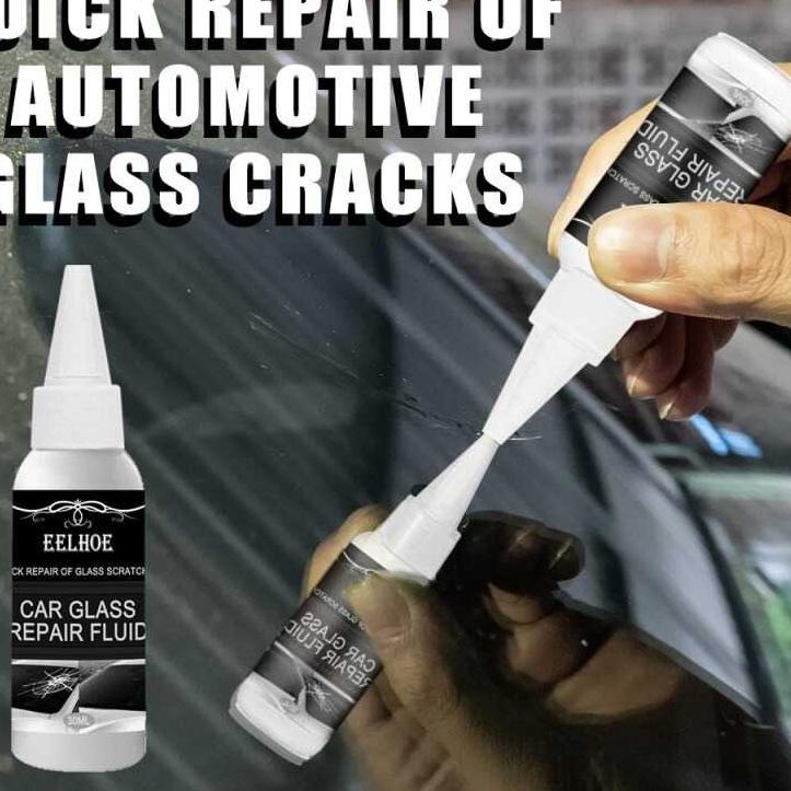 [PRODUK G8PDL] Resin Reparasi Kaca Mobil Retak Lecet Car Repair 30ml / Lem Kaca Mobil Depan Retak Ba