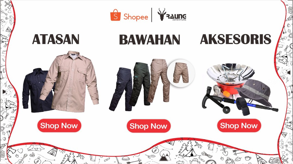 Toko Online Raung Adventure Shopee Indonesia Toko Online Raung Adventure Shopee Indonesia