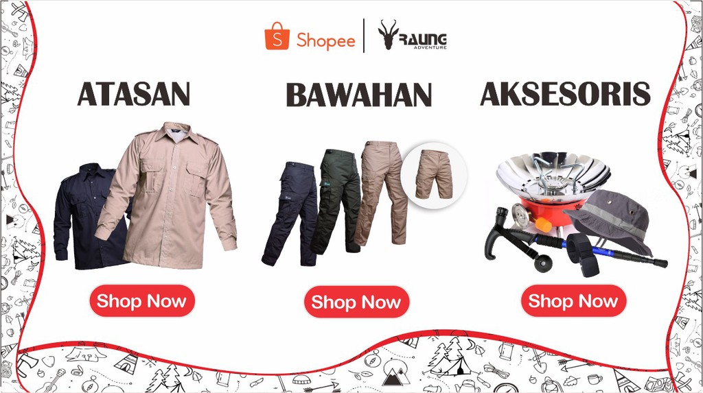 Toko Online Raung Adventure Shopee  Indonesia