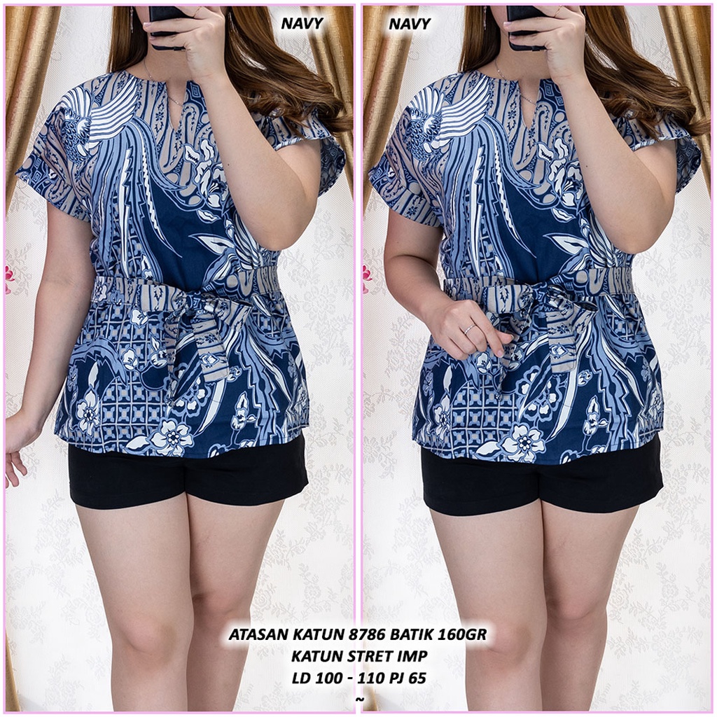 #ATASAN KATUN 8786 BATIK aaa#