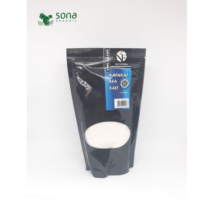 

garam laut halus natural sea salt nucifera 500 gr