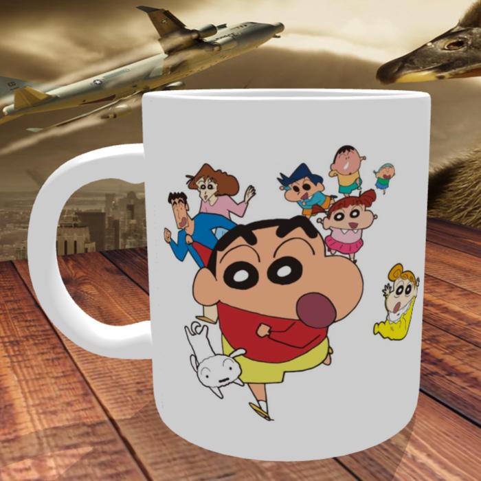 

Mug Custom Karakter Crayon Shin chan Misae Nohara