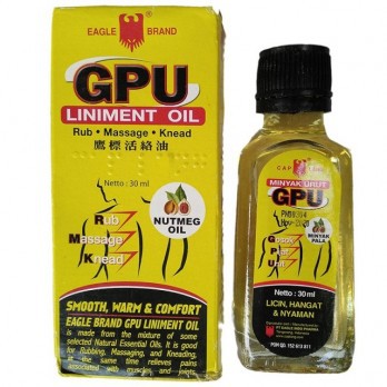 

MINYAK URUT GPU NUTMEG 100 ML