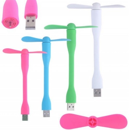 FAN MINI FOR LAPTOP POWERBANK USB KIPAS ANGIN BALING BALING FLEKSIBEL PB