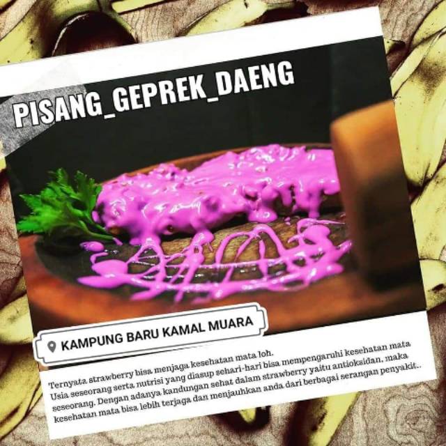 

PISANG GEPREK